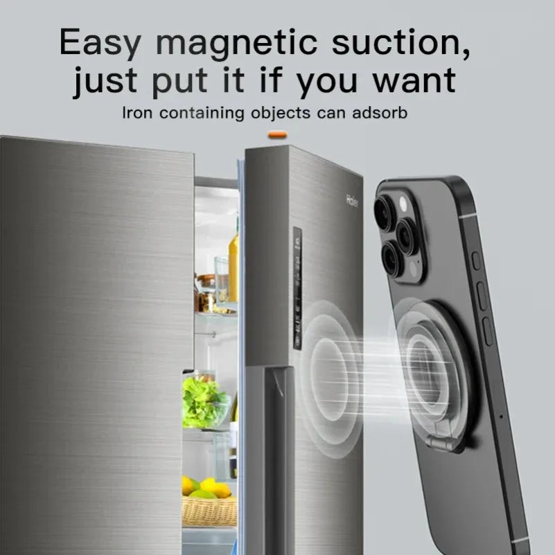 2025 Dual-Mode Phone Grip | Double-Sided Magnetic Ring Stand and Kickstand for MagSafe MyPetiteCar.com
