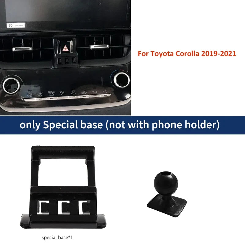 Phone Holder For Toyota Corolla MK12 2019-2021 Wireless Charging