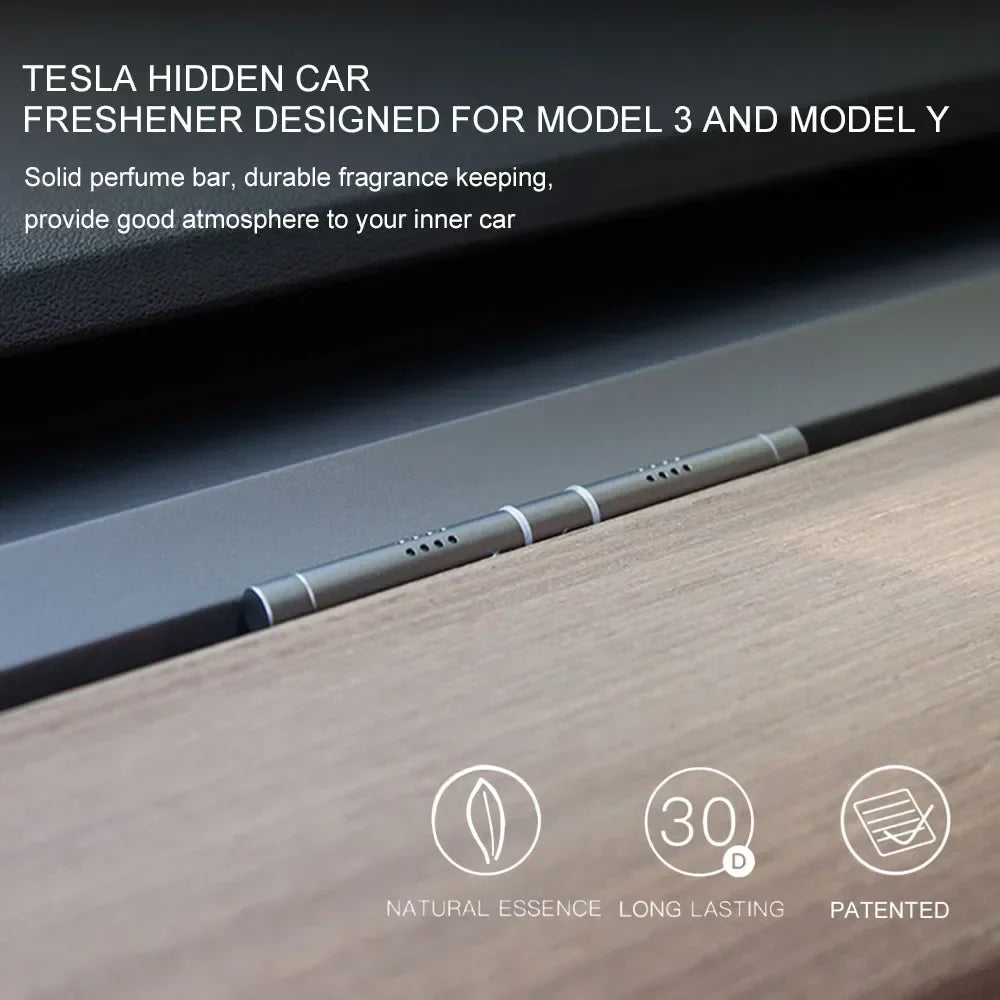 Car Air Freshener for Tesla Model 3 Y | Dashboard Perfume Ornament & Air Outlet Diffuser MyPetiteCar.com