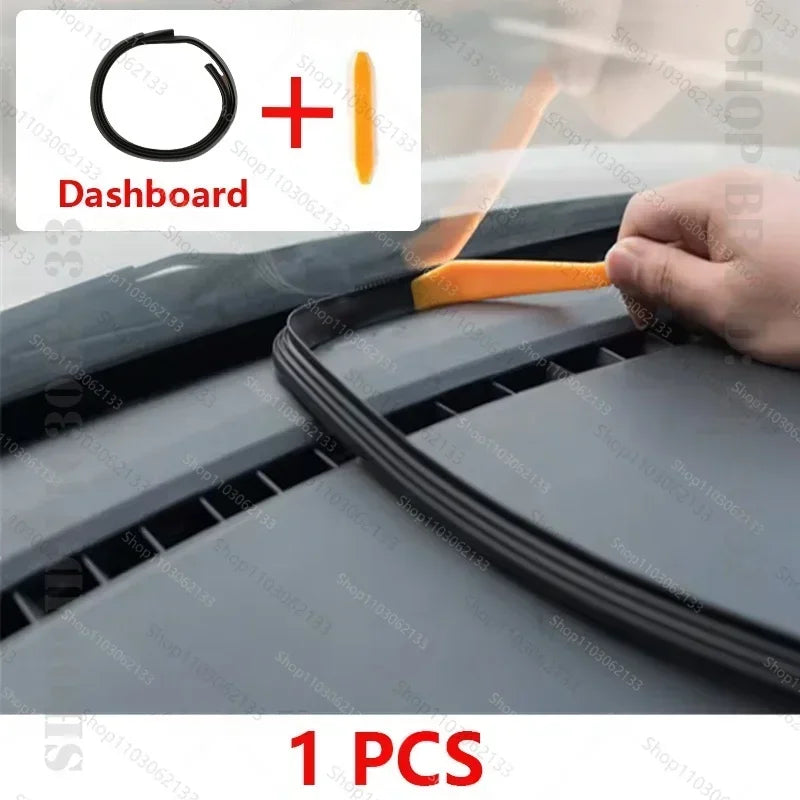 Double Layer Car Door Seal Strip | Soundproof Dustproof Sealing Protector for Tesla Model S 3 X Y MyPetiteCar.com