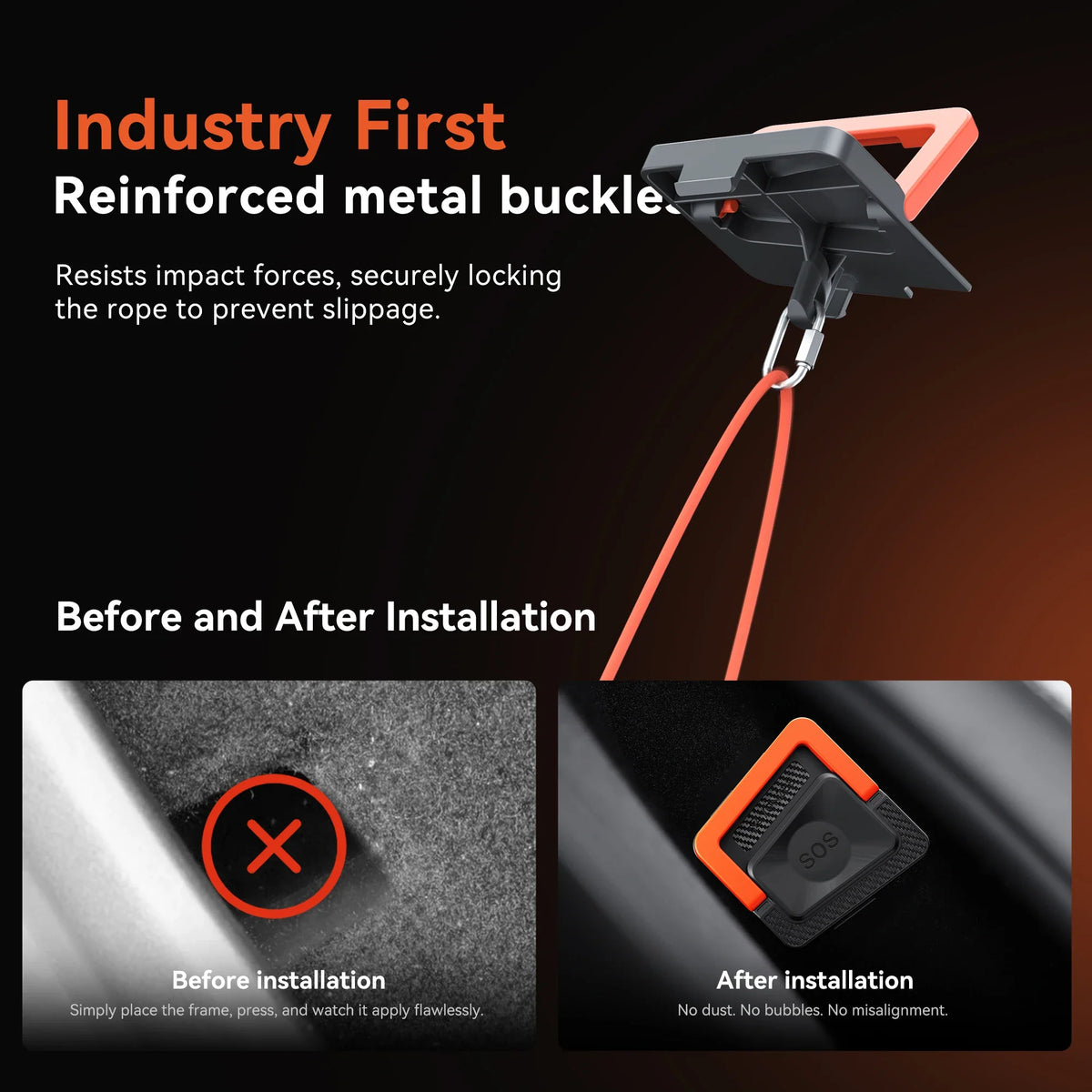 YZ Rear Door Emergency Safety Pull Rope | For Tesla Model Y/Juniper 2021-2026 & Model 3 Highland MyPetiteCar.com