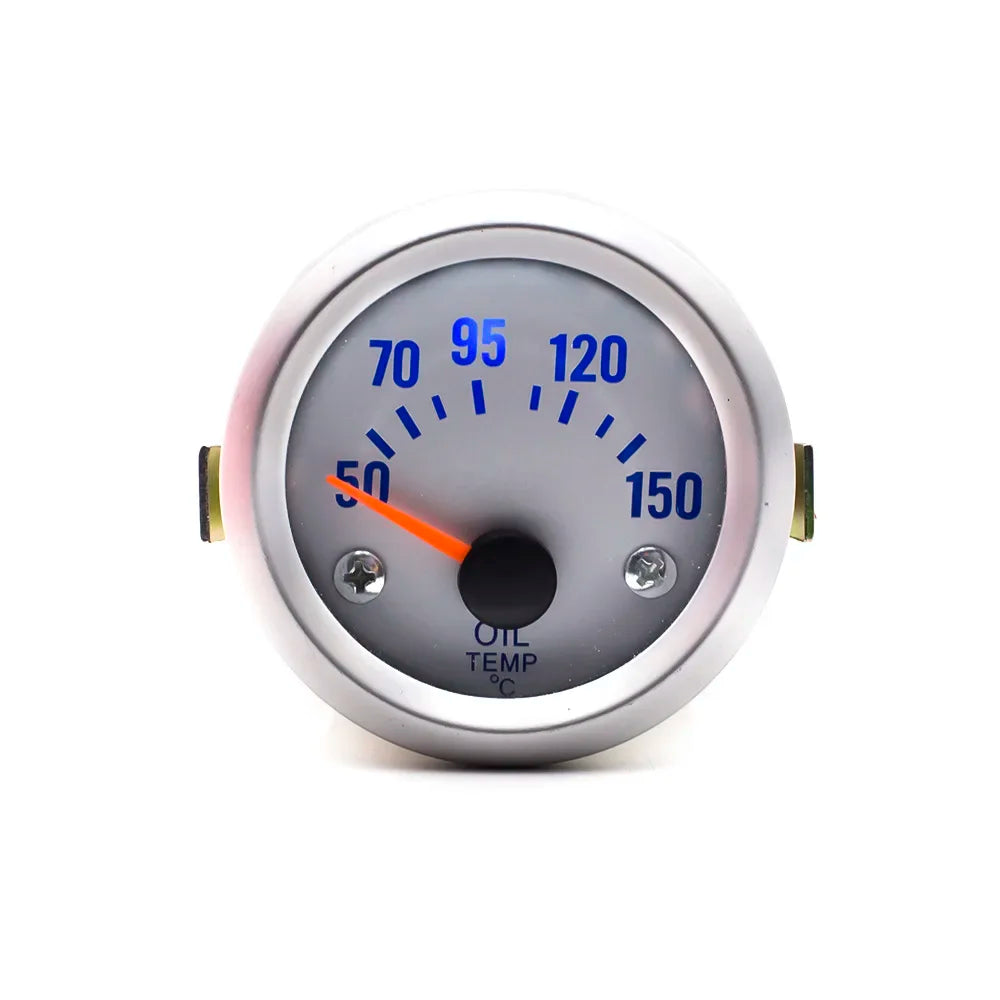 52mm 7-in-1 Car Gauge Set | LED Boost, Water Temp, Oil Pressure & Tachometer