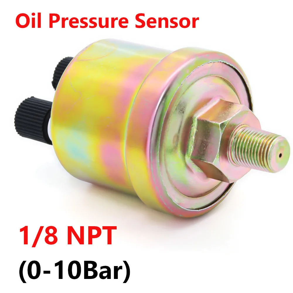 Car Boat Diesel Engine 5 Gauge Instrument Panel Set | GPS Speedometer Tachometer Fuel Oil Pressure Volt MyPetiteCar.com