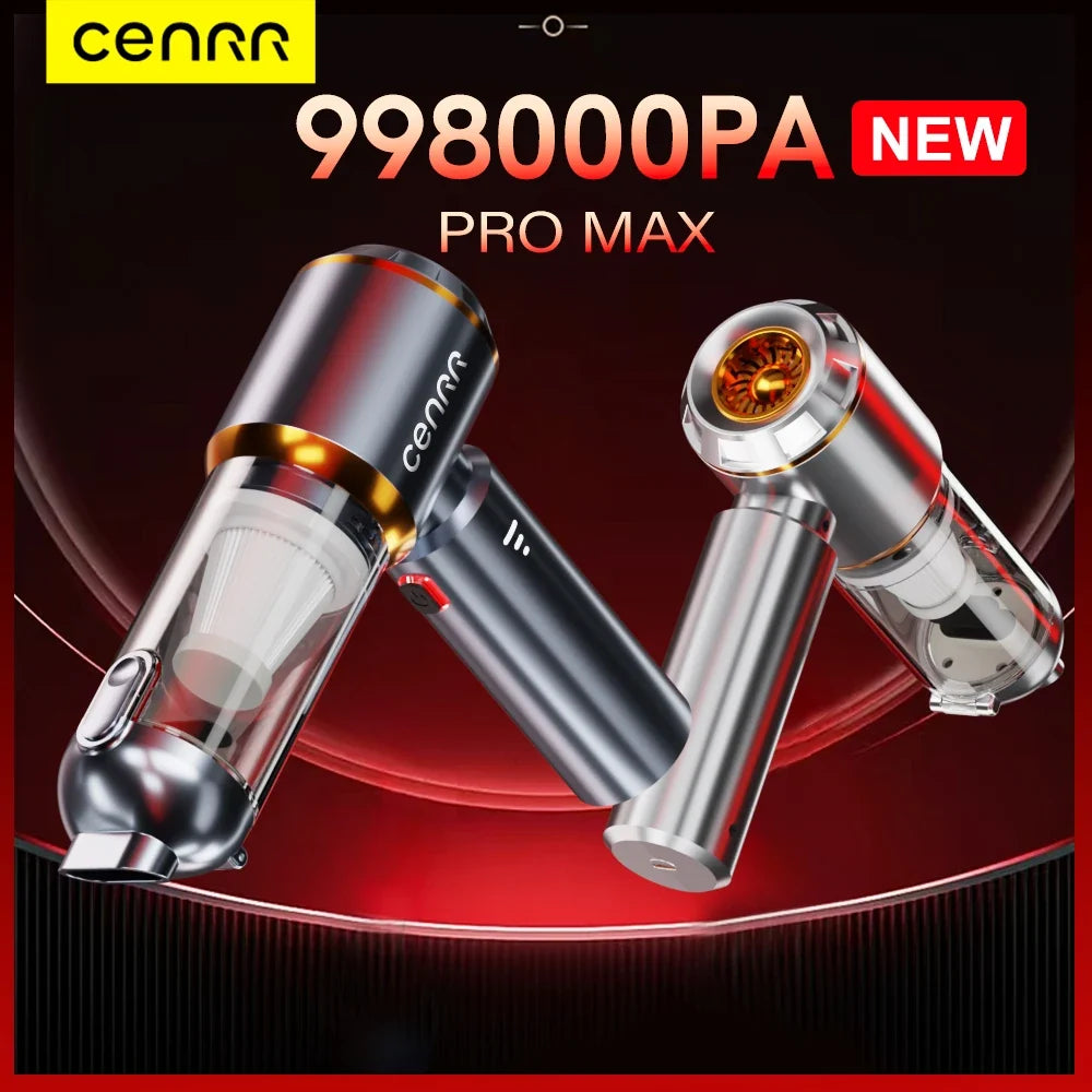 CENRR 998000PA Cordless Car Vacuum Cleaner | Strong Suction Handheld Vacuum MyPetiteCar.com