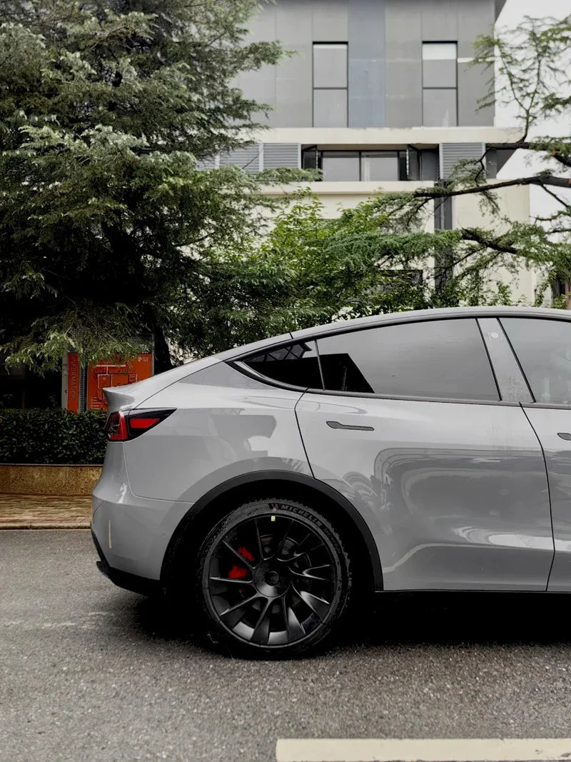Premium PET Gloss Nardo Grey Vinyl Wrap Film | Self-Adhesive Car Wrapping Decal MyPetiteCar.com