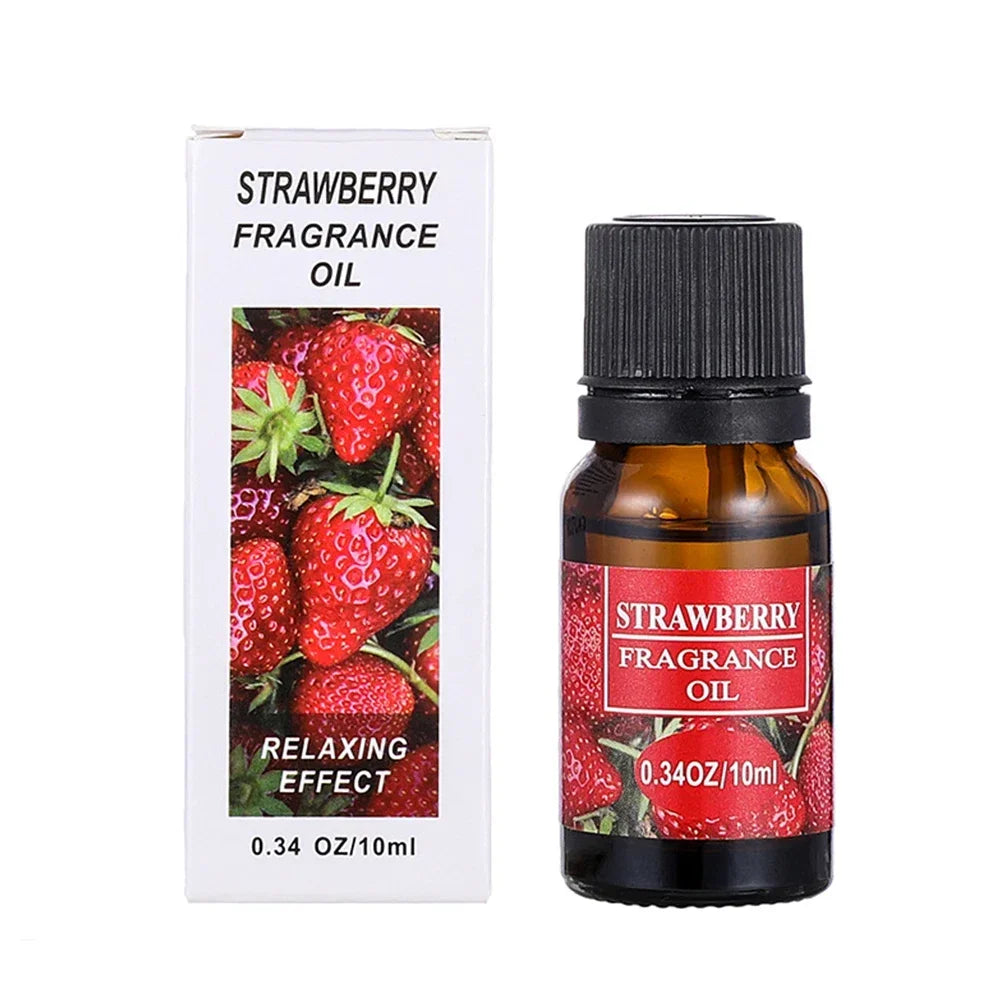 10ml Car Perfume Refill Air Freshener | Natural Plant Essential Oil Aroma Diffuser
