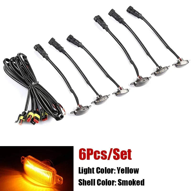 Universal LED Car Front Grille Lights | Eagle Eye Lamp with Harness for Pickup, Off-Road, SUV, Ford, Toyota MyPetiteCar.com