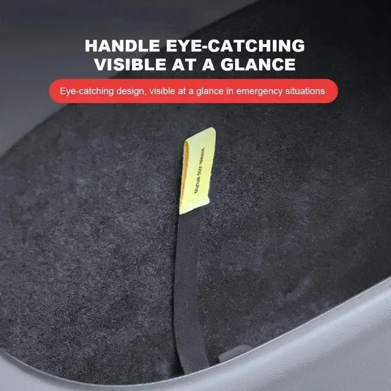 2PCS Car Rear Door Emergency Safety Rope | For Tesla Model 3 Highland 2024 MyPetiteCar.com