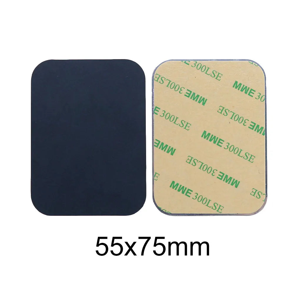 10pcs Black Magnetic Metal Plates for Car Phone Holder | Universal Iron Sheet Disk Sticker Mount MyPetiteCar.com