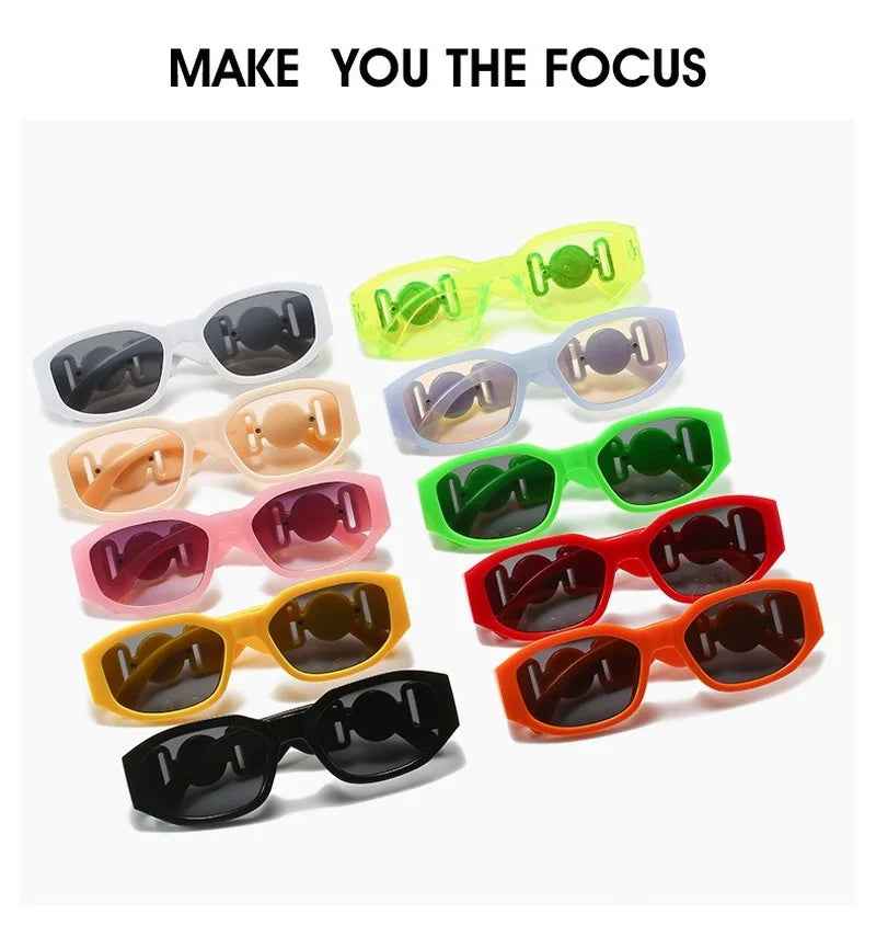 Vintage Small Rectangle Sunglasses