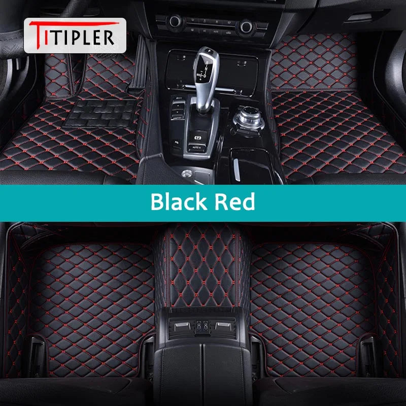 Custom Car Floor Mats For DS4 Synthetic Fiber Artificial Leather