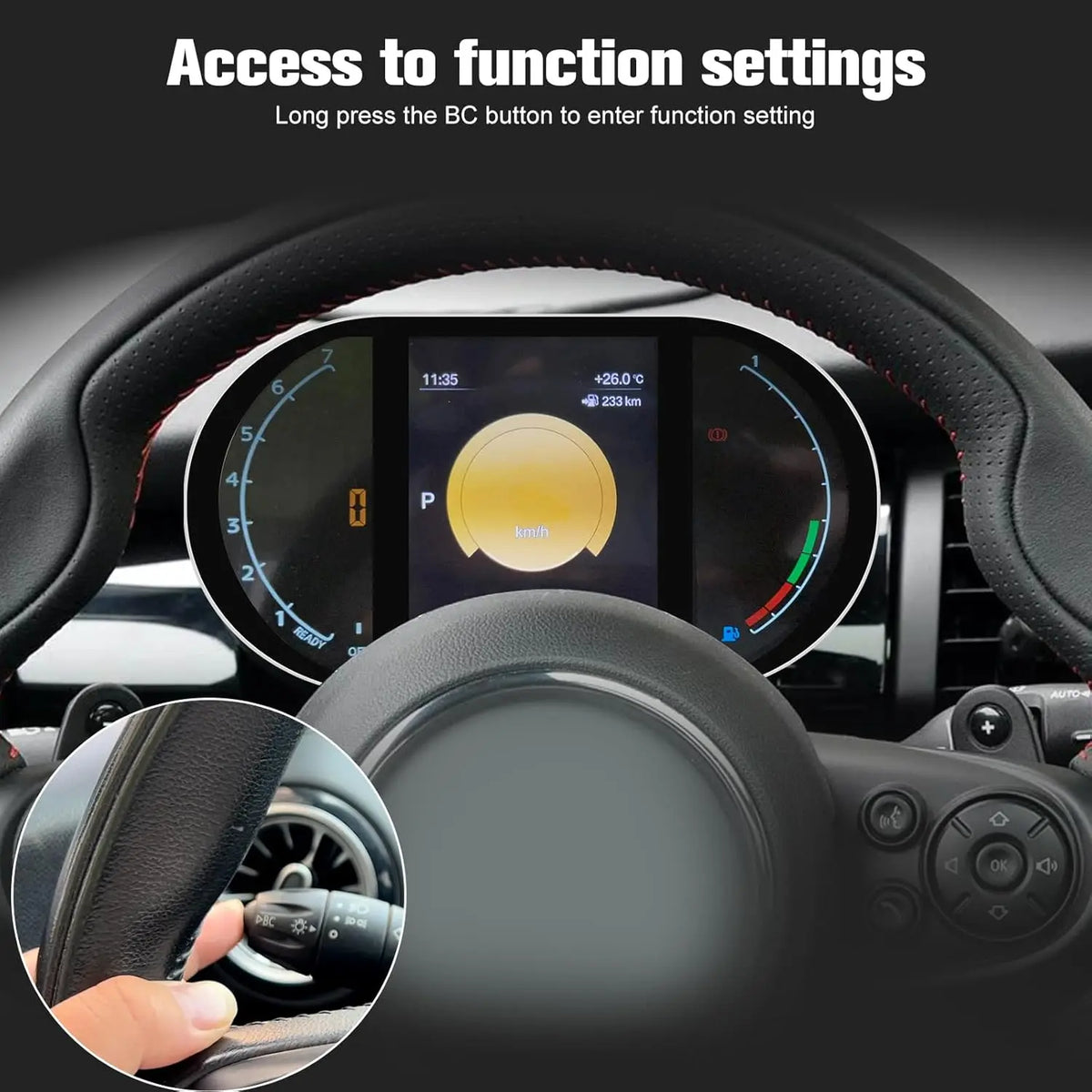 BMW Mini F Series Digital Speedometer Gauge 5.5 inch | Dashboard Instrument Cluster MyPetiteCar.com