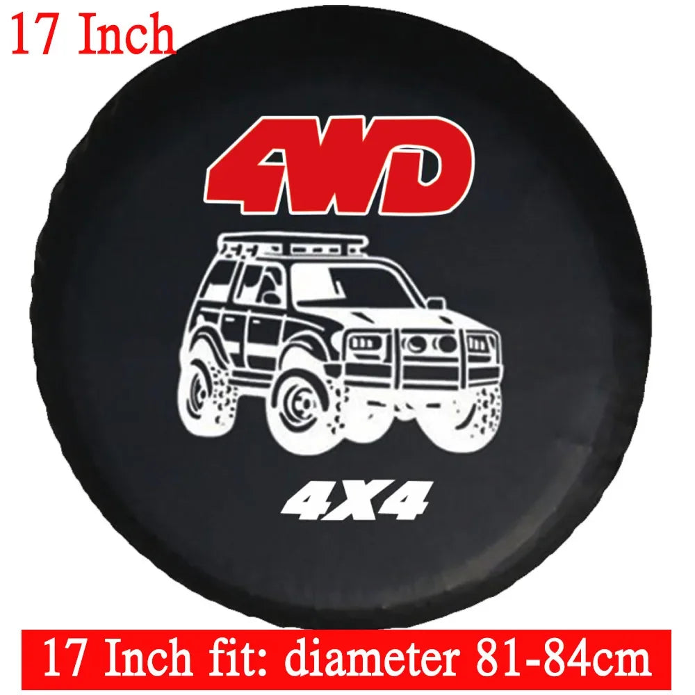 Auto Car Spare Wheel Cover | PVC Tire Protector for 14 15 16 Inch SUV MyPetiteCar.com