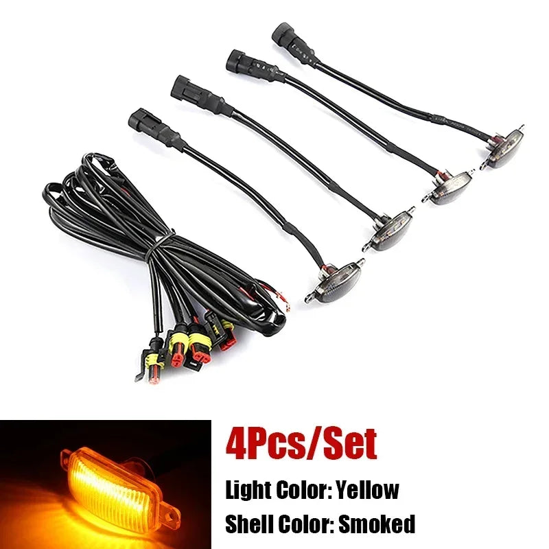 Universal LED Car Front Grille Lights | Eagle Eye Lamp with Harness for Pickup, Off-Road, SUV, Ford, Toyota MyPetiteCar.com