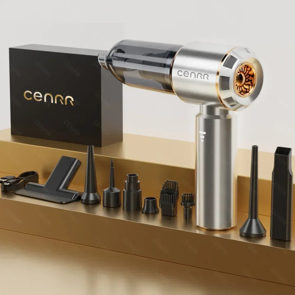 CENRR 998000PA Cordless Car Vacuum Cleaner | Strong Suction Handheld Vacuum MyPetiteCar.com