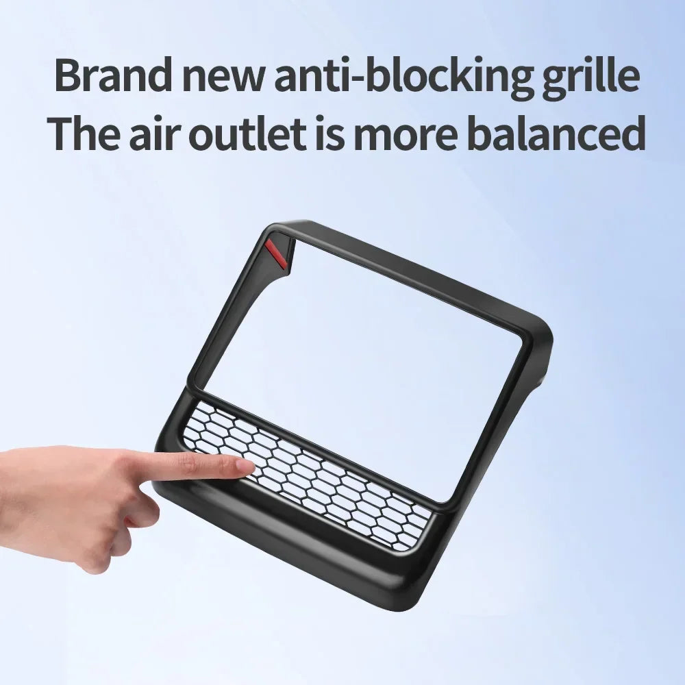 YZ Tesla Model 3/Y/Highland/Juniper Rear Console Air Vent Cover | Interior Dust Protection MyPetiteCar.com