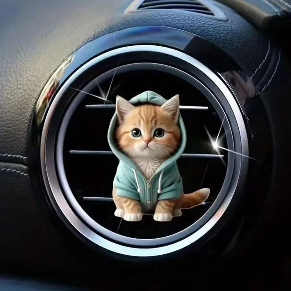 Cartoon Dog Car Air Freshener Vent Clip