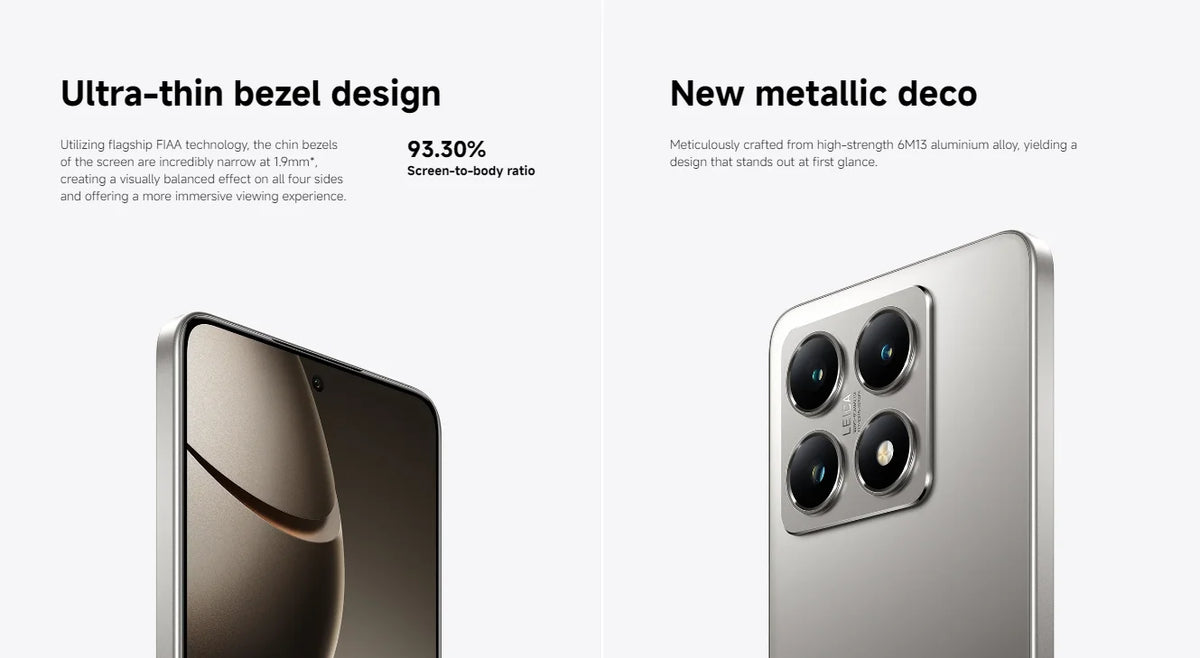 Global Version Xiaomi 14T 5G 6.67" AMOLED Display 256GB 512GB MTK Dimensity 8300-Ultra 144Hz 50MP Leica Camera 67W HyperCharge