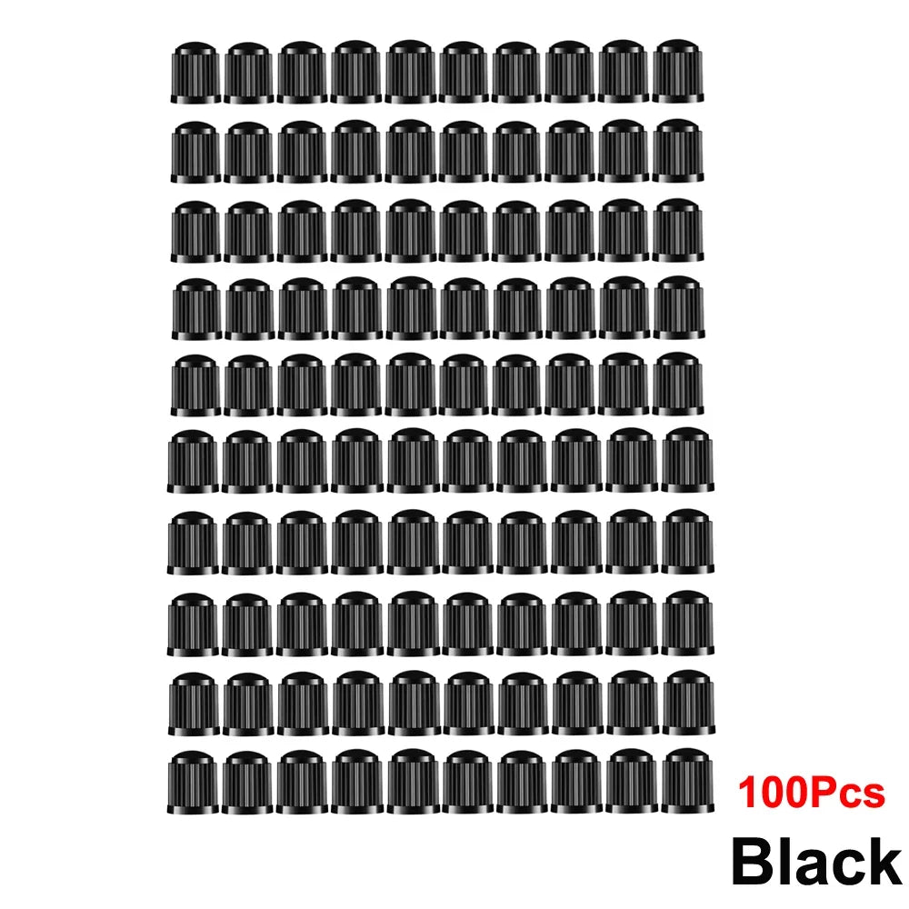 AUTCOAT Tire Stem Valve Caps | Universal Plastic Valve Covers for Cars, Trucks, Bikes MyPetiteCar.com