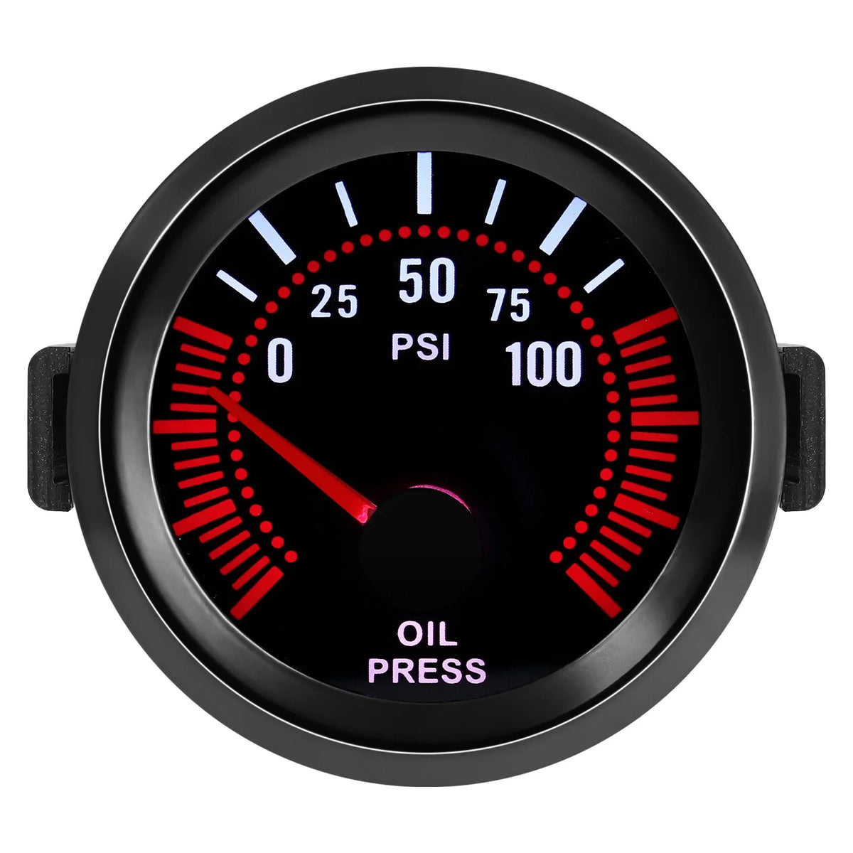 52mm 12V Turbo Boost Gauge | LED Smoke Lens Car Gauge MyPetiteCar.com