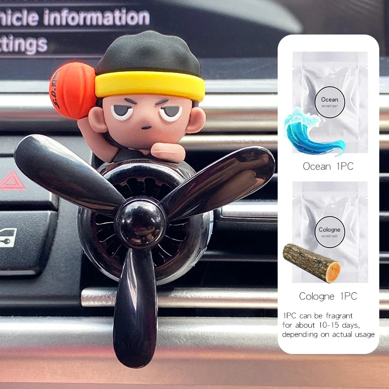 Basketball Airplane Car Air Freshener Vent Clip