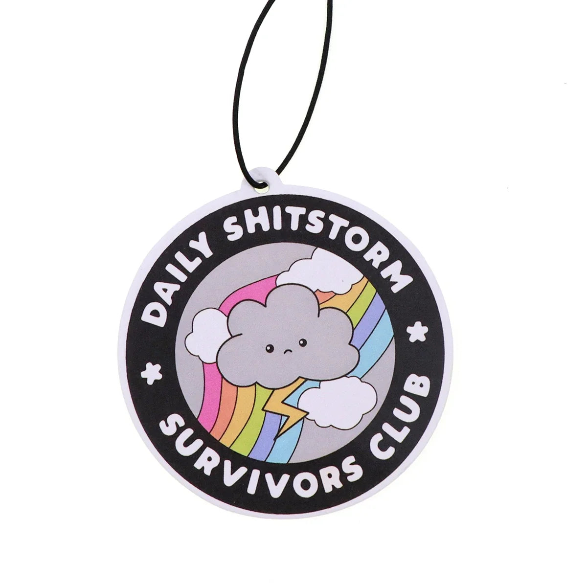 Raccoon Quotes Fragrant Paper Car Air Freshener | Solid Perfume Hanging for Home and Auto