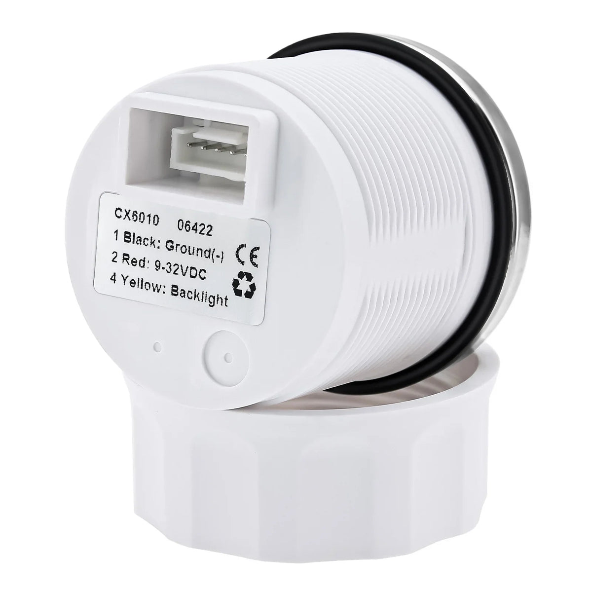 7 Color Backlight 52mm Voltmeter with Alarm | 8-16V / 18-32V for 12V 24V Car Marine MyPetiteCar.com