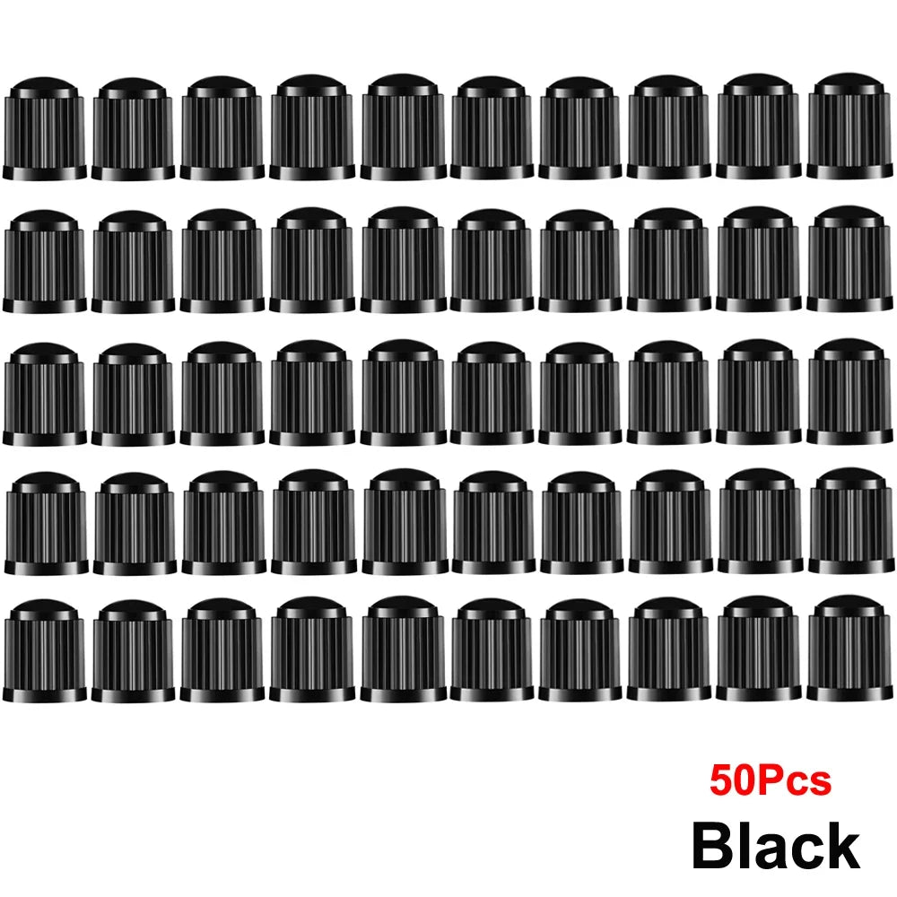 AUTCOAT Tire Stem Valve Caps | Universal Plastic Valve Covers for Cars, Trucks, Bikes MyPetiteCar.com