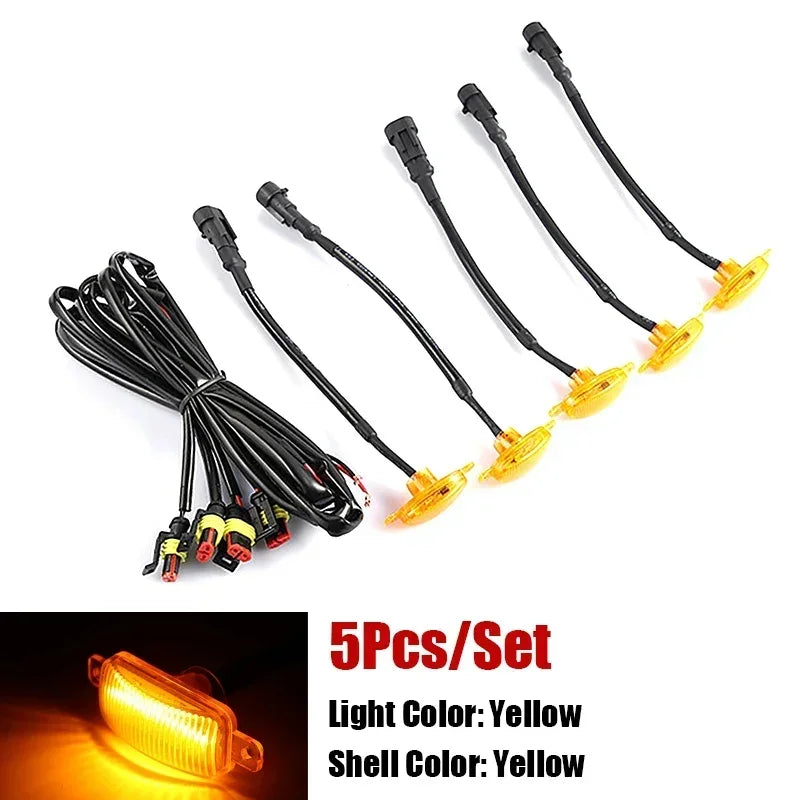 Universal LED Car Front Grille Lights | Eagle Eye Lamp with Harness for Pickup, Off-Road, SUV, Ford, Toyota MyPetiteCar.com