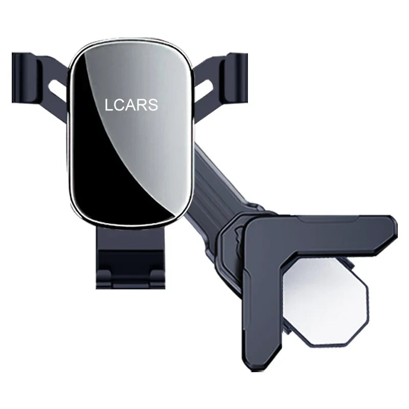 Car Screen Phone Holder for Tesla Model 3/Y Universal Center Console Navigation Stand Single Hand Operation Gravity Sensing MyPetiteCar.com