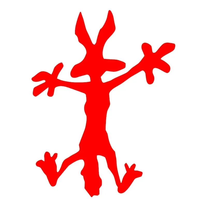 Sly Coyote Car Sticker Waterproof Vinyl Decal