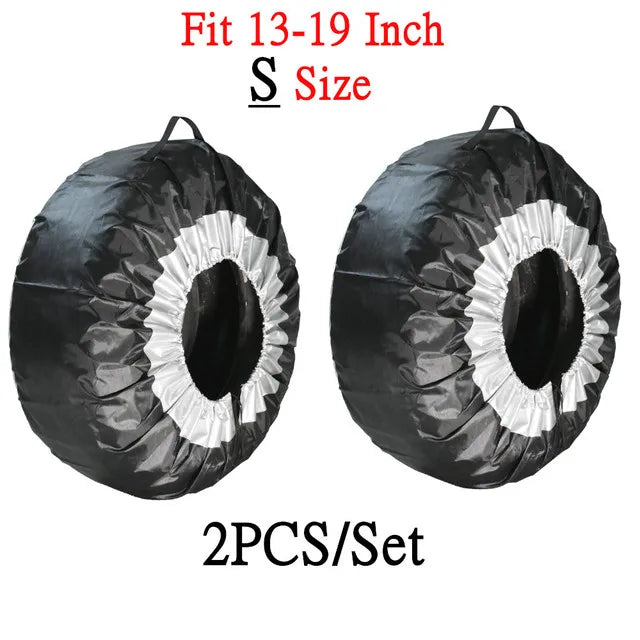 Spare Tire Storage Bag | Waterproof Tire Cover for SUV Car 13-19 19-23 Inch MyPetiteCar.com