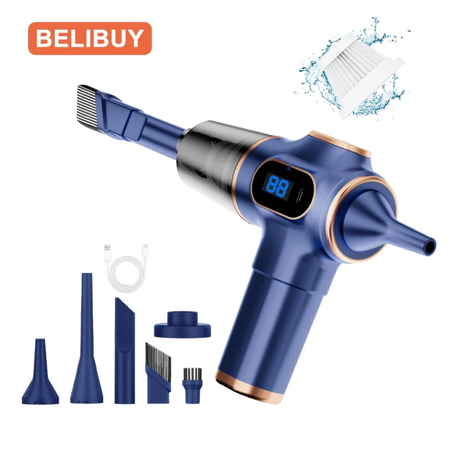 ABS Wireless Car Vacuum Cleaner | High Power Handheld Vacuum for Car, Home, Sofa, and Office MyPetiteCar.com