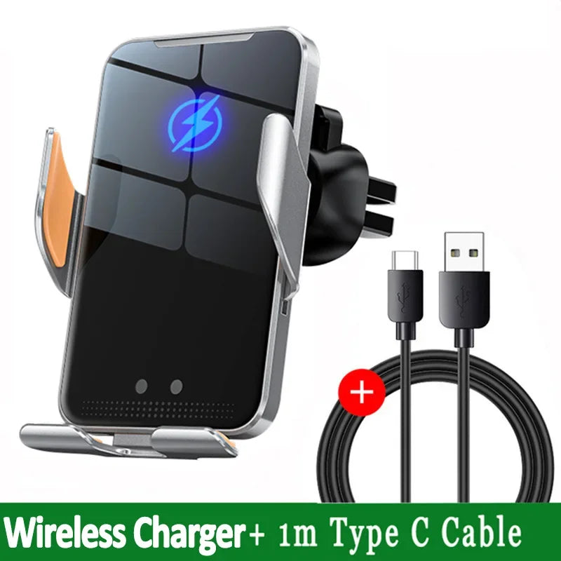 Car Wireless Charger Magnetic Auto Car Mount Phone Holder | Fast Charging Compatible with iPhone and Samsung MyPetiteCar.com