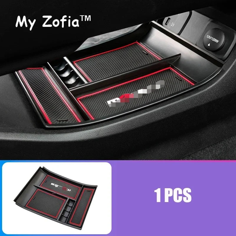 For New Dodge Attitude GT GAC Empow 2024 2025 Car Center Armrest Storage Box | Plastic Accessories MyPetiteCar.com