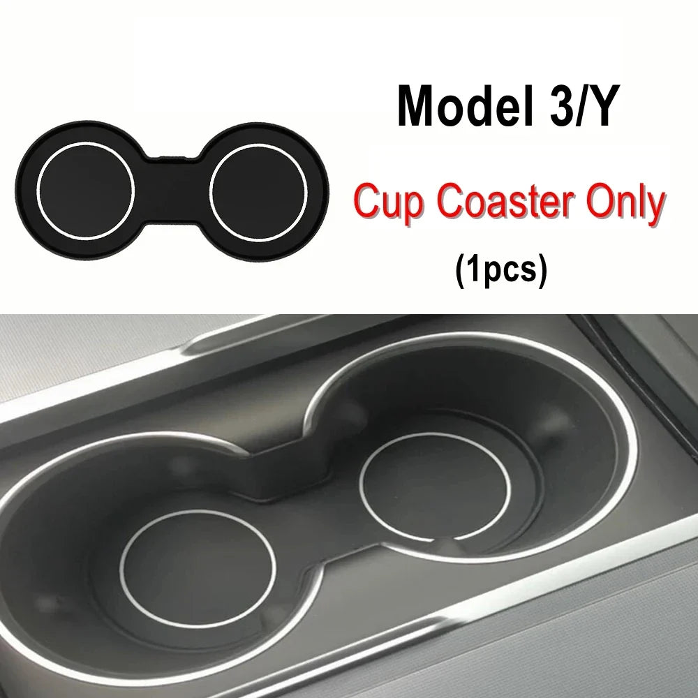 Tesla Model Y Juniper 2025–2026 All-Weather Floor Mats | Full Interior Protection Set MyPetiteCar.com