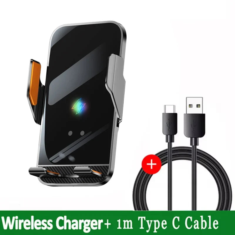 Car Wireless Charger Magnetic Auto Car Mount Phone Holder | Fast Charging Compatible with iPhone and Samsung MyPetiteCar.com