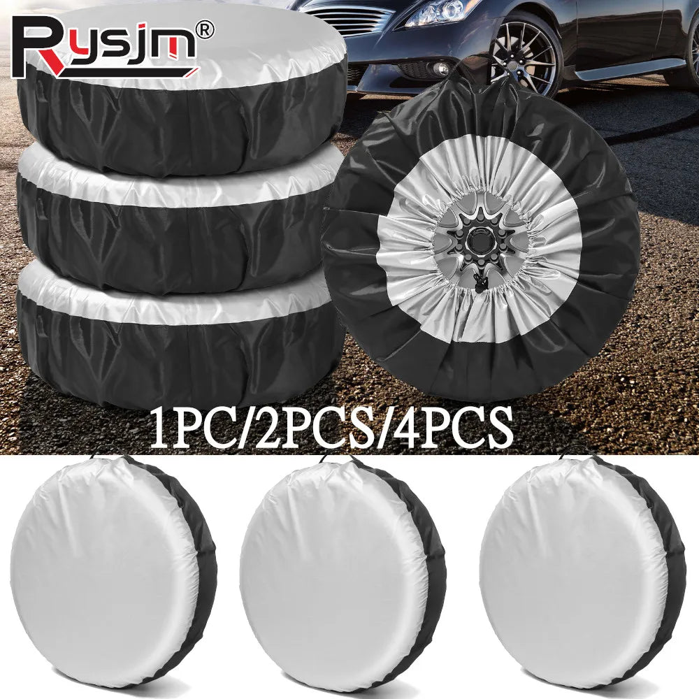 Spare Tire Storage Bag | Waterproof Tire Cover for SUV Car 13-19 19-23 Inch MyPetiteCar.com