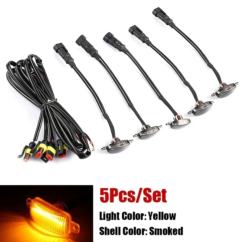 Universal LED Car Front Grille Lights | Eagle Eye Lamp with Harness for Pickup, Off-Road, SUV, Ford, Toyota MyPetiteCar.com