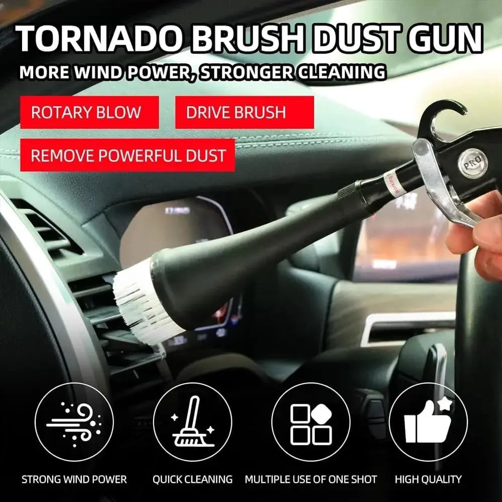 Tornado Cleaning Gun Air Blow Gun | Car Detailing Nozzle for Air Compressor MyPetiteCar.com