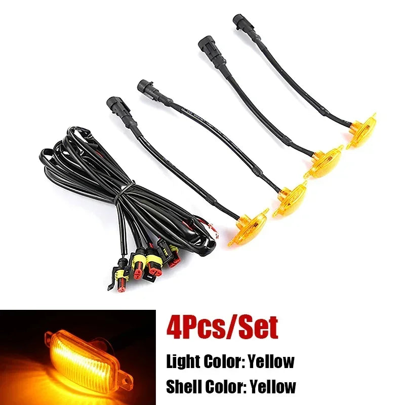 Universal LED Car Front Grille Lights | Eagle Eye Lamp with Harness for Pickup, Off-Road, SUV, Ford, Toyota MyPetiteCar.com