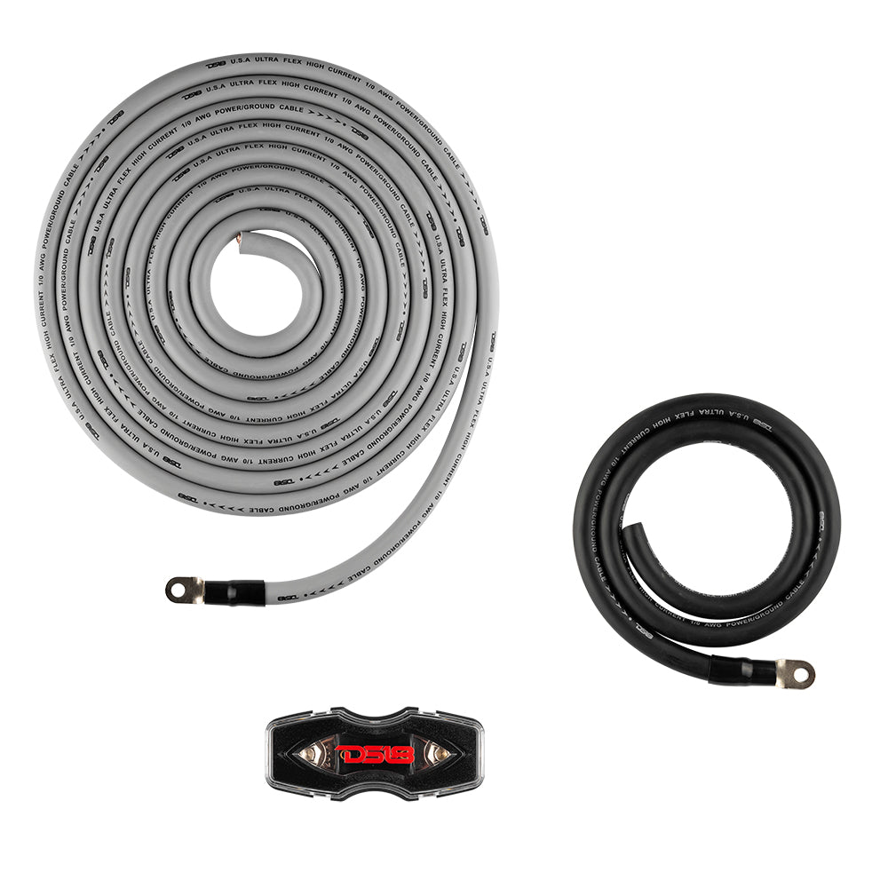 0-GA CCA Amplifiers  Installation Kit - SILVER DS18