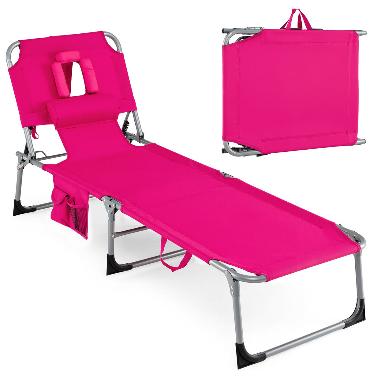 Tanning Chair with Face Arm Holes Folding Chair DirectDeals