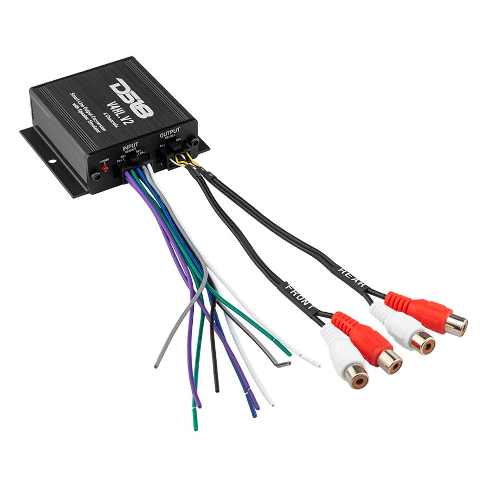 Hi/Lo Converter 4-Channel with Speaker Emulator (Remote out) DS18