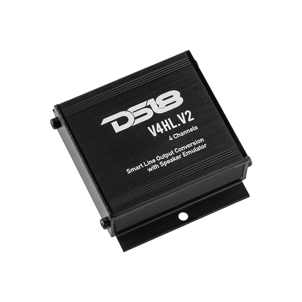 Hi/Lo Converter 4-Channel with Speaker Emulator (Remote out) DS18