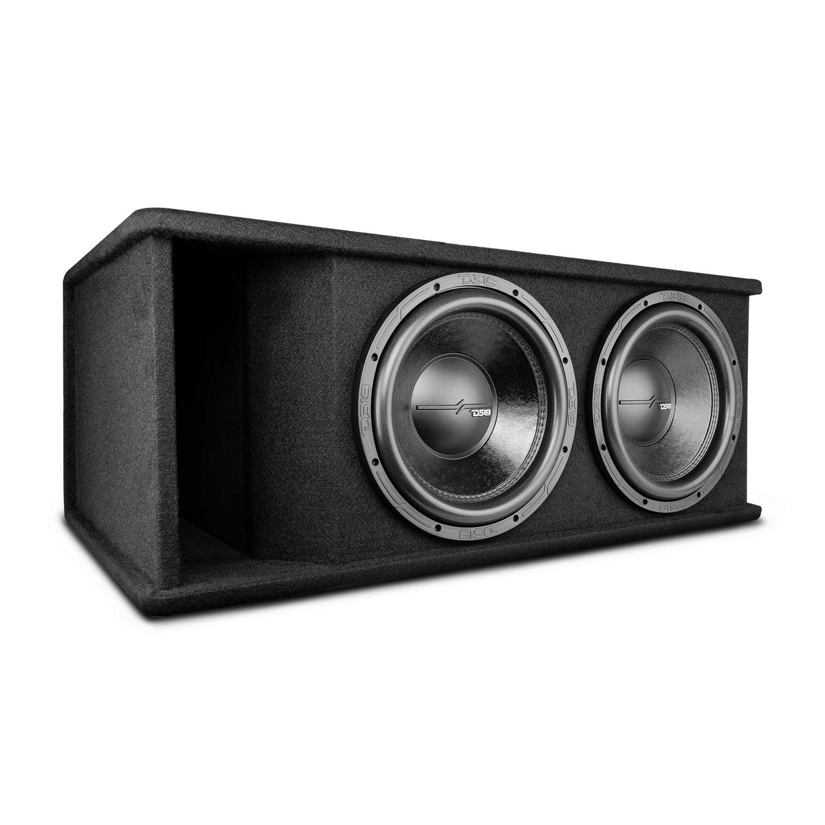 Dual 12" Loaded Subwoofer Ported Enclosure With ZR12.2 1600 Watts Rms DS18
