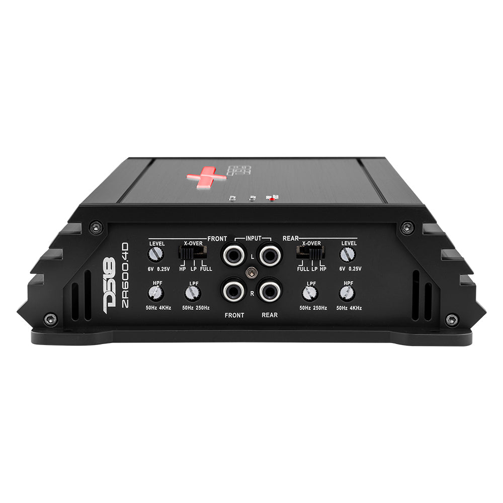 ZR 4-Channel Class D Amplifier 4 x 150 Watts Rms @ 4-ohm DS18