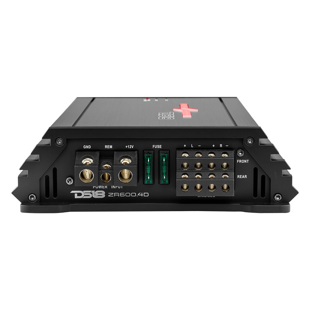 ZR 4-Channel Class D Amplifier 4 x 150 Watts Rms @ 4-ohm DS18
