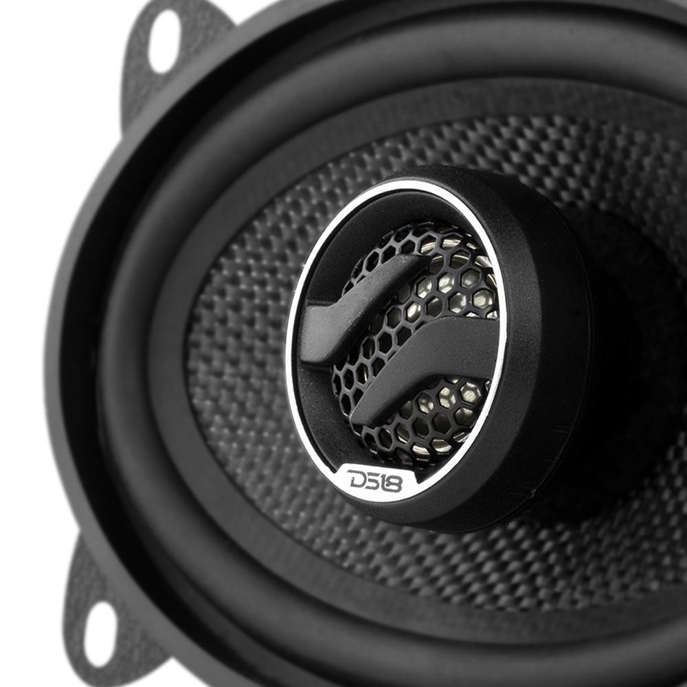 ZXI 4x6" 2-Way Coaxial Speakers with Kevlar Cone | 60 Watts RMS 4-Ohm DS18