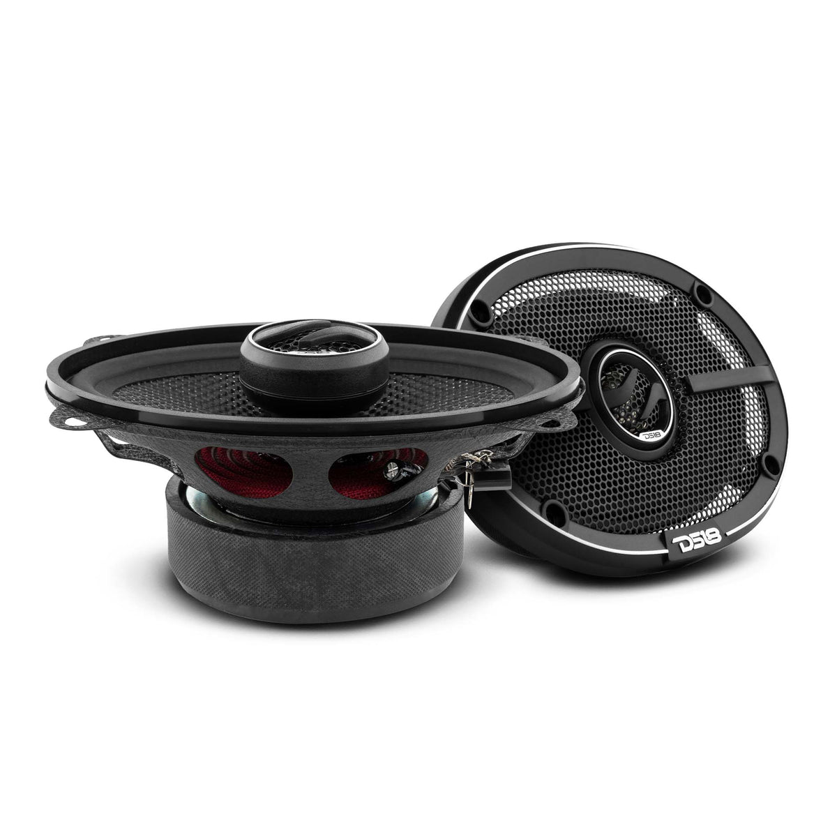ZXI 4x6" 2-Way Coaxial Speakers with Kevlar Cone | 60 Watts RMS 4-Ohm DS18